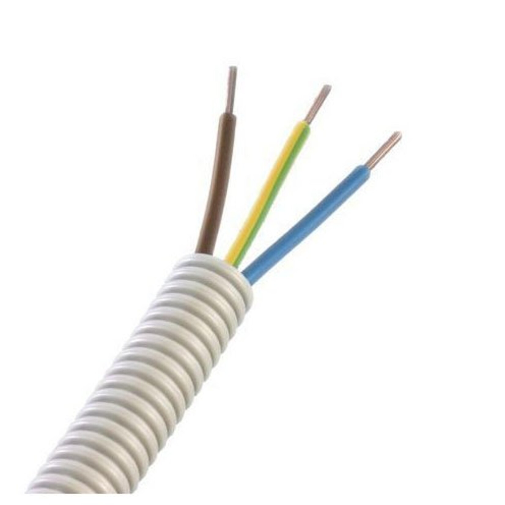 Flexibele buis met draad - 16mm - 3x2,5mm - 100M