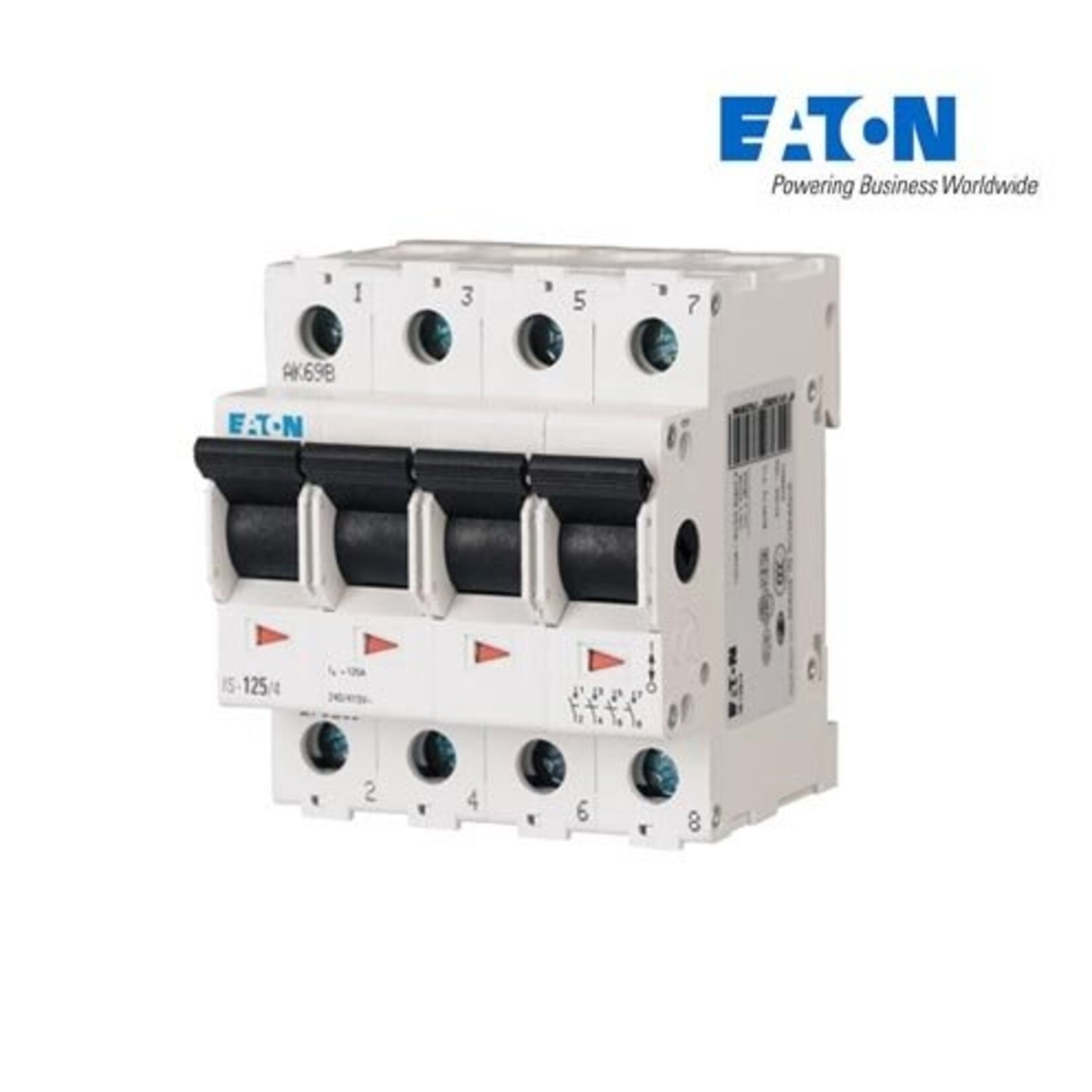 Eaton Hoofdschakelaar 4P 100A