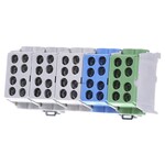 Stroomverdeelblok 5P - 100A - 2x25mm2 - 2x16mm2