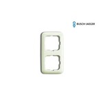 Busch-Jaeger Afdekraam 2-voudig SI creme