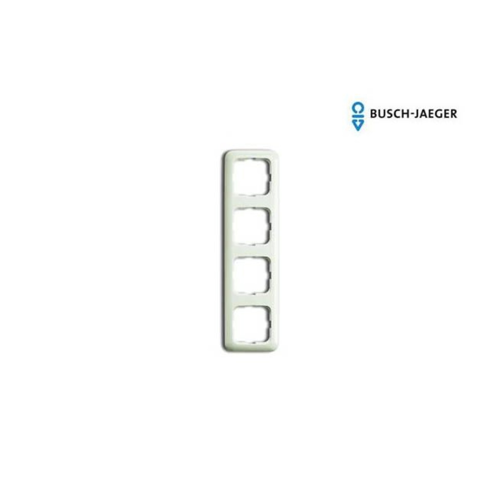 Busch-Jaeger Afdekraam 4-voudig SI creme