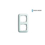Busch-Jaeger Afdekraam 2-voudig SI alpin wit