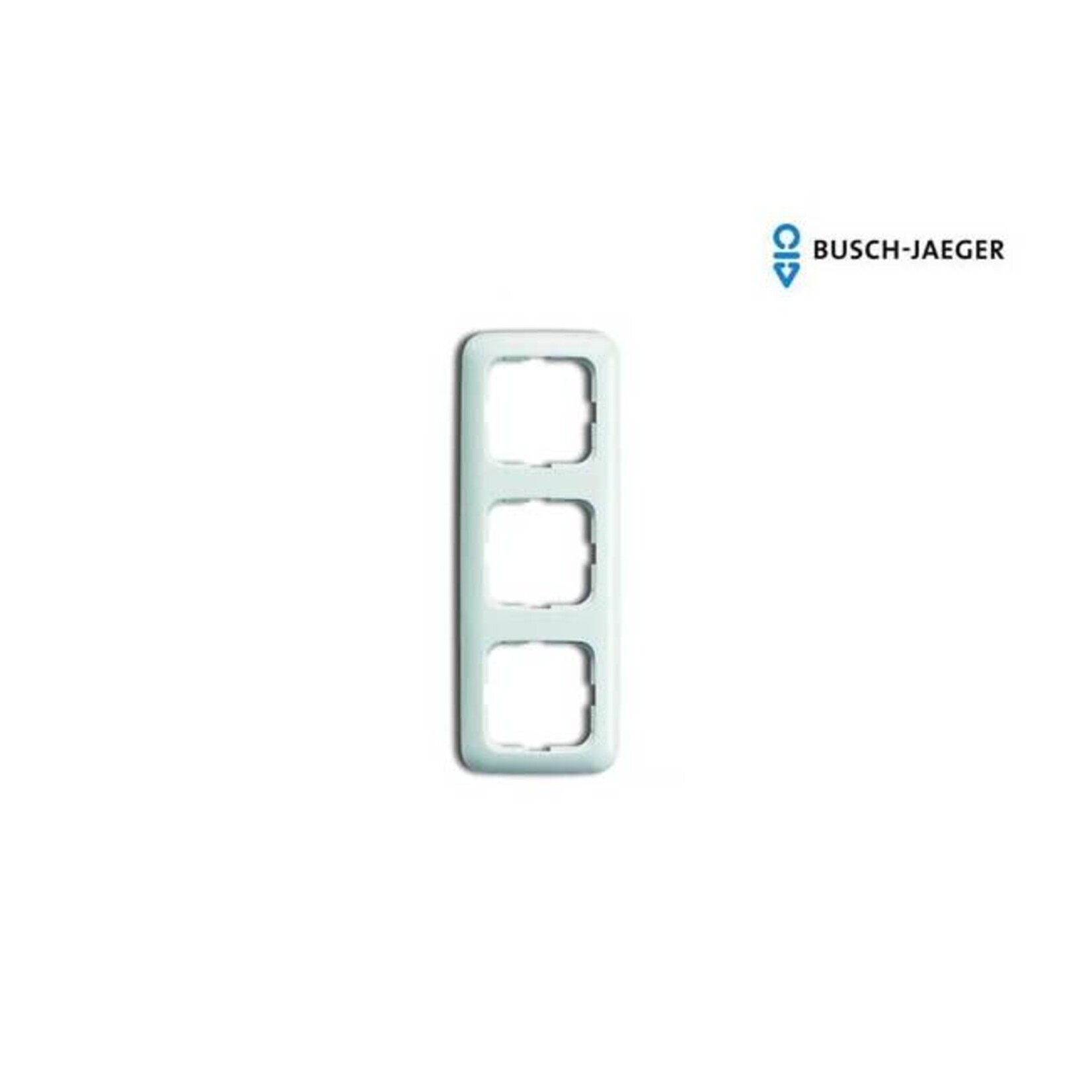 Busch-Jaeger Afdekraam 3-voudig SI alpin wit