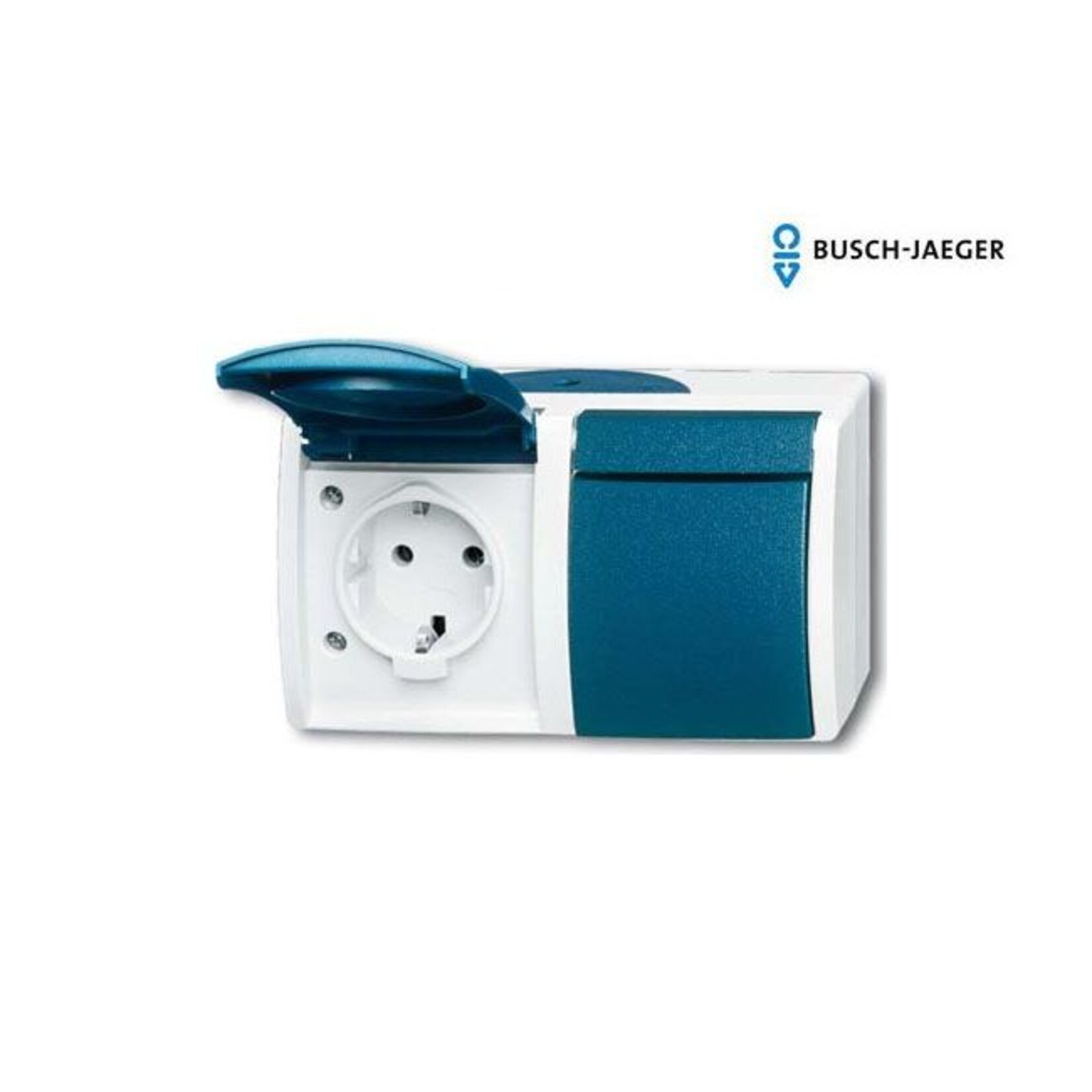 Busch-Jaeger WCD 2-voudig 20 2 EW Ocean waterdicht