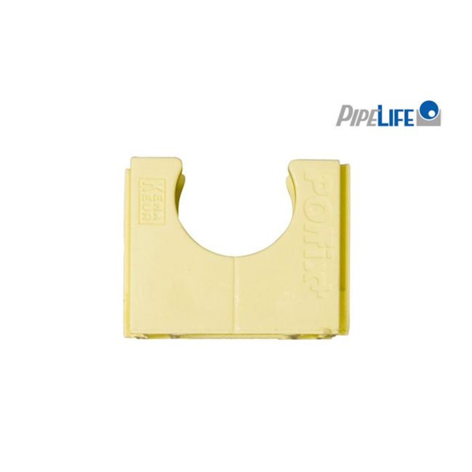 Pipelife Klemblok polfix 16mm creme 150 stuks