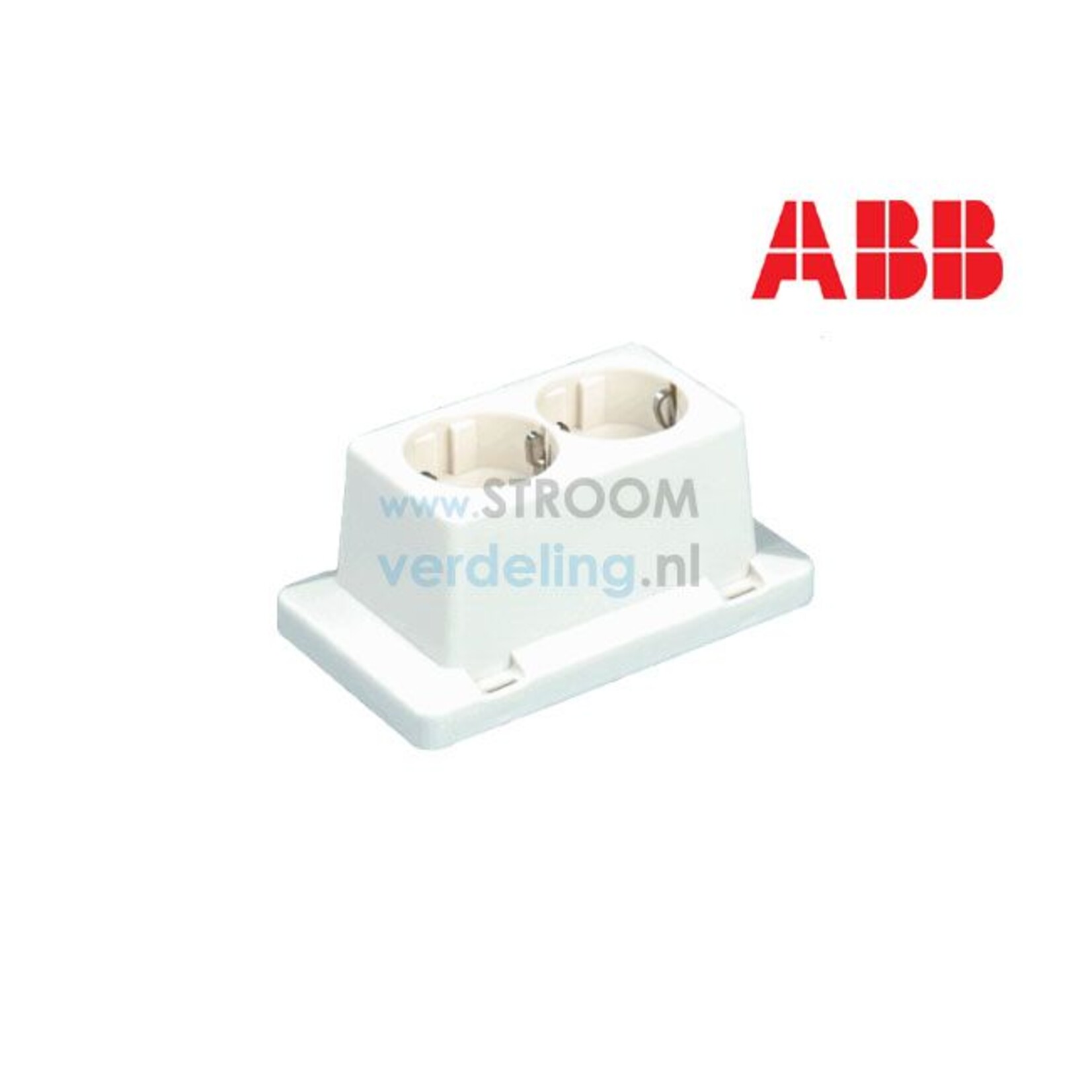 ABB Dubbele WCD lasdoos 3611 W2