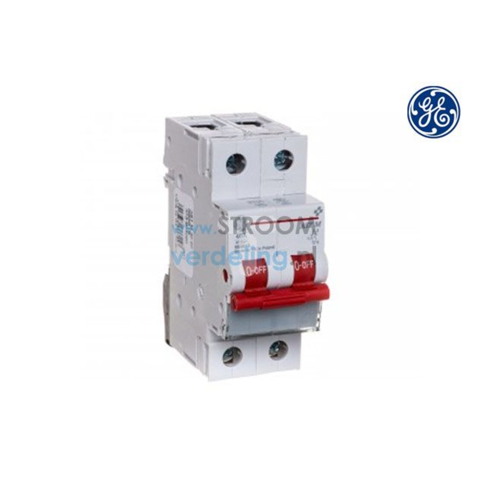 General Electric Hoofdschakelaar 2P 40A