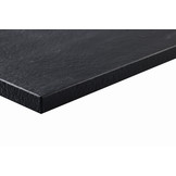 Montana douchebak 100x80 cm Antraciet - Mineraalcomposiet