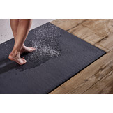 Montana douchebak 100x80 cm Antraciet - Mineraalcomposiet