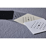 Montana douchebak 120x80 cm Wit - Mineraalcomposiet