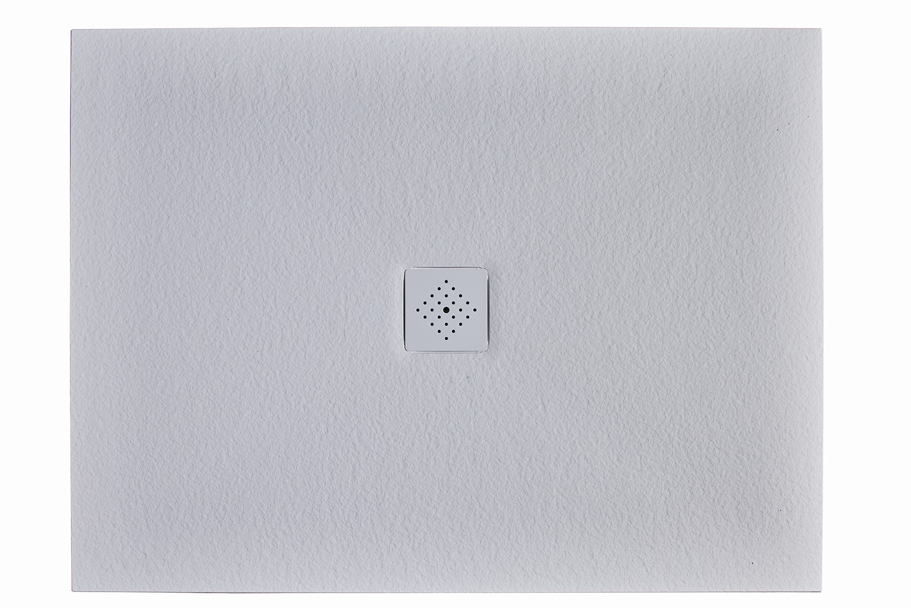 Montana douchebak 140x80 cm Wit - Mineraalcomposiet