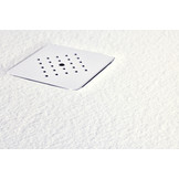 Montana douchebak 140x80 cm Wit - Mineraalcomposiet