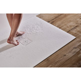 Montana douchebak 180x80 cm Wit - Mineraalcomposiet