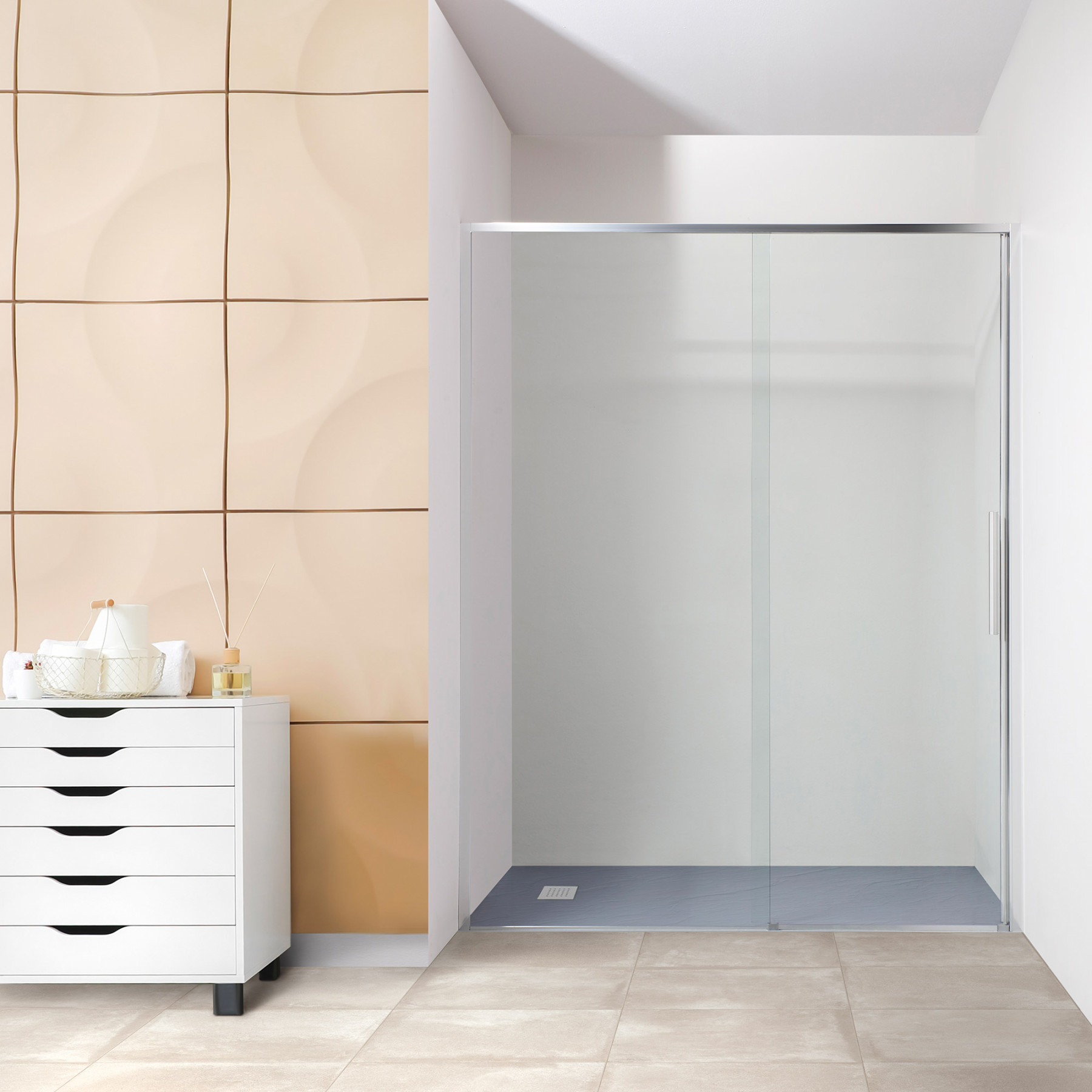 Oslo schuifdeur douche Nis 140 cm