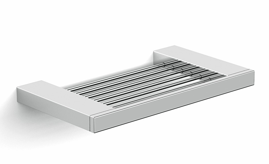 Marilyn zeephouder chroom 20x11 cm