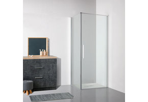 Oslo draaideur+vaste wand 80x80 cm