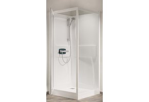 Primus douchecabine 90x90 cm draaideur versie laag