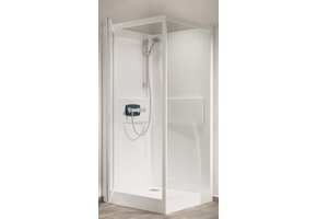 Primus douchecabine 80x80 cm draaideur versie hoog