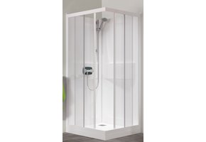 Primus douchecabine 80x80 cm schuifdeur versie hoog