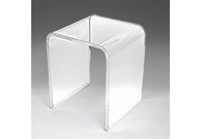 Design douchekrukje van plexiglas