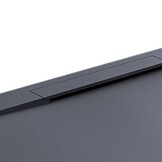 Utah douchebak 180x90 cm Antraciet mineraalcomposiet