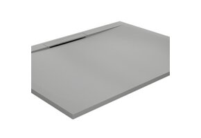 Utah douchebak 160x90 cm Steengrijs