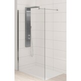 Firenze 8mm Solo douchewand 80 cm - 8 mm glas