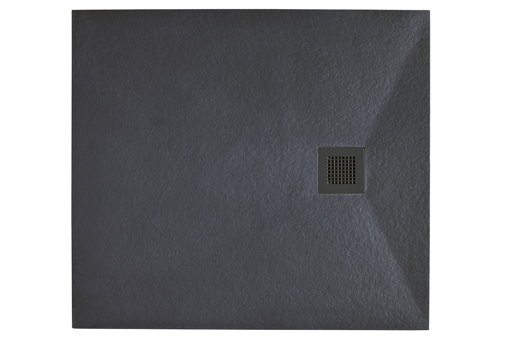 Colorado douchebak 180x100 cm Antraciet - Mineraalcomposiet