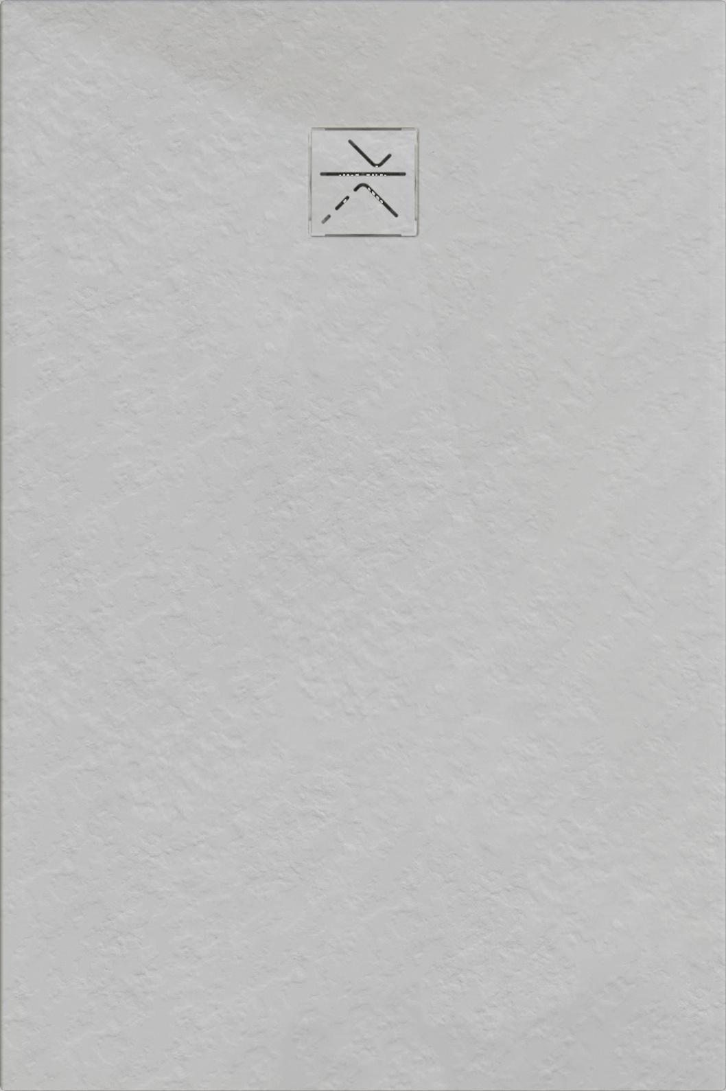 Florida douchebak SMC 90x90 cm - Wit