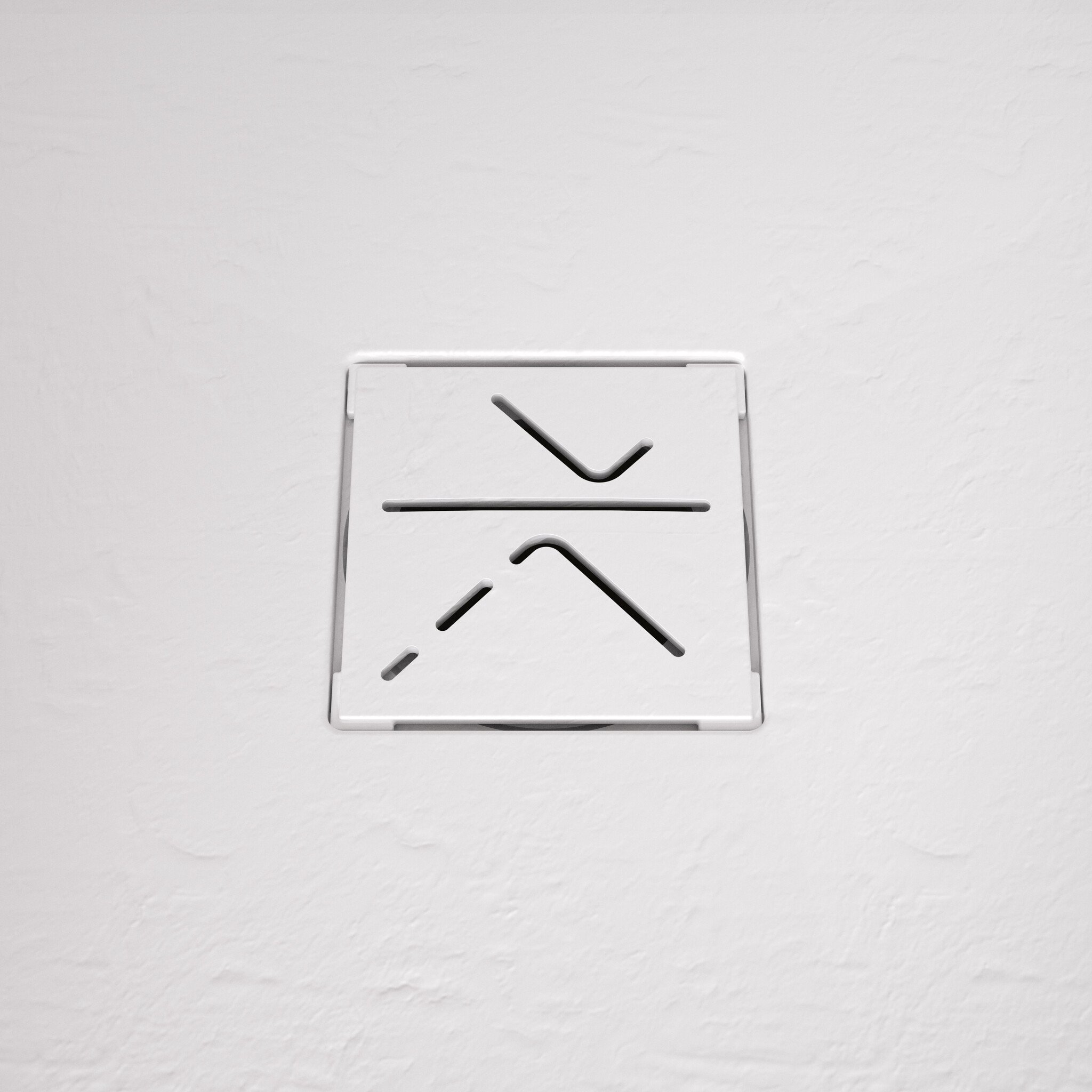 Florida douchebak SMC 120x80 cm - Wit