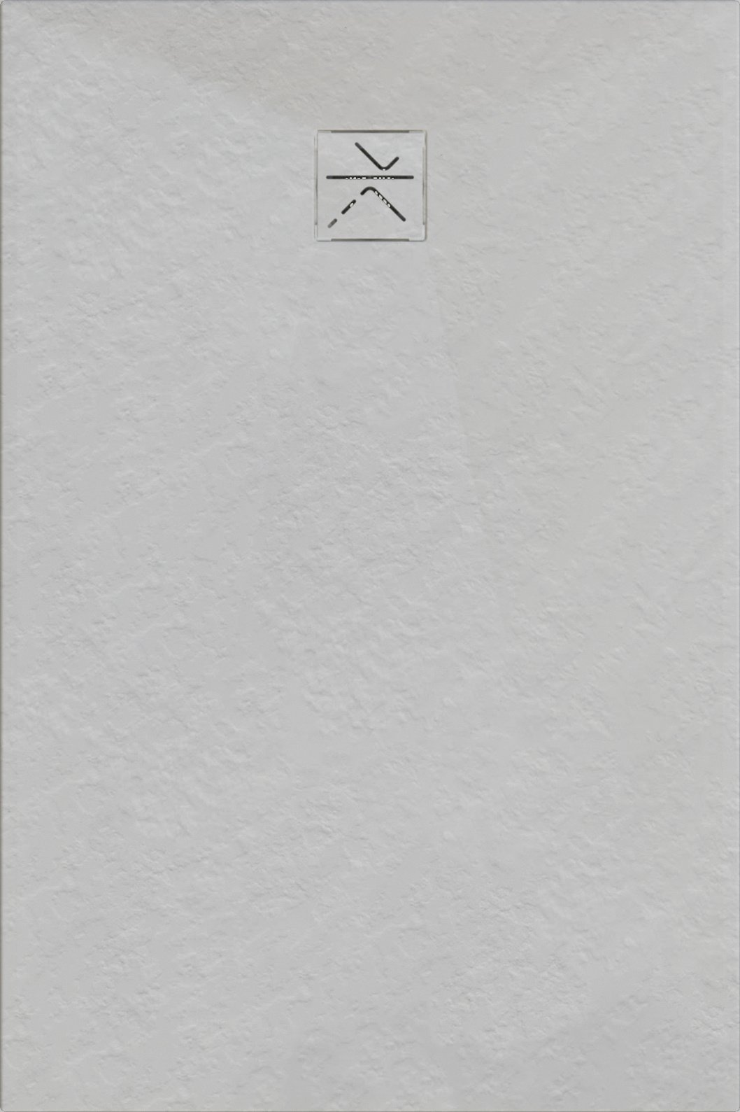 Florida douchebak SMC 180x80 cm Wit