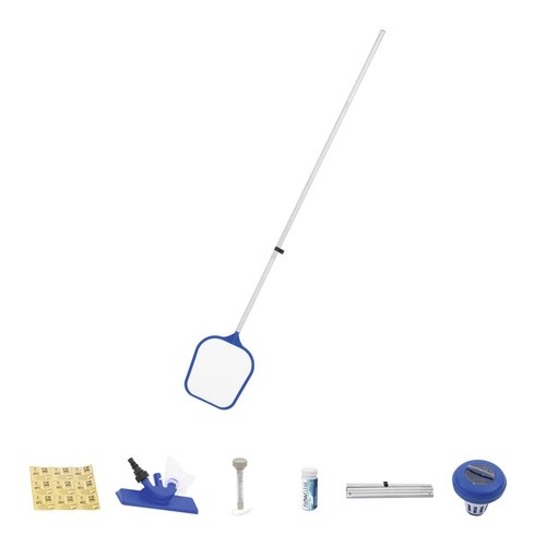 Bestway Flowclear schoonmaakset compleet Bestway Flowclear schoonmaakset compleet