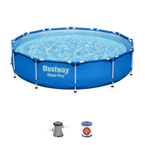 Bestway Bestway zwembad steel pro rond 366 Bestway Bestway zwembad steel pro rond 366