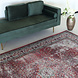 Lizzely Garden & Living Vloerkleed vintage 200x300cm donkerrood perzisch oosters tapijt Lizzely Garden & Living Vloerkleed vintage 200x300cm donkerrood perzisch oosters tapijt