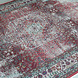 Lizzely Garden & Living Vloerkleed vintage 200x300cm donkerrood perzisch oosters tapijt Lizzely Garden & Living Vloerkleed vintage 200x300cm donkerrood perzisch oosters tapijt