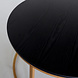 Lizzely Garden & Living Salontafel rond 3 delig Kiki goud bijzettafel industrieel side table Lizzely Garden & Living Salontafel rond 3 delig Kiki goud bijzettafel industrieel side table