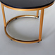 Lizzely Garden & Living Salontafel rond 3 delig Kiki goud bijzettafel industrieel side table Lizzely Garden & Living Salontafel rond 3 delig Kiki goud bijzettafel industrieel side table