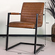 Lizzely Garden & Living Eetkamerstoel met armleuning cognac Kuge Design Lizzely Garden & Living Eetkamerstoel met armleuning cognac Kuge Design