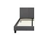 Lizzely Garden & Living Bedframe Dico 140x200cm antraciet stof bed ledikant Lizzely Garden & Living Bedframe Dico 140x200cm antraciet stof bed ledikant