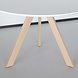 Lizzely Garden & Living Eettafel rond Ronsi wit met beige poten 120cm ronde tafel Lizzely Garden & Living Eettafel rond Ronsi wit met beige poten 120cm ronde tafel