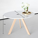 Lizzely Garden & Living Eettafel rond Ronsi wit met beige poten 120cm ronde tafel Lizzely Garden & Living Eettafel rond Ronsi wit met beige poten 120cm ronde tafel