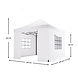 Lizzely Garden & Living Easy up 3x3m wit luxe partytent opvouwbaar Lizzely Garden & Living Easy up 3x3m wit luxe partytent opvouwbaar