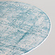 Lizzely Garden & Living Vloerkleed rond vintage 140cm wit donkerblauw perzisch oosters tapijt Lizzely Garden & Living Vloerkleed rond vintage 140cm wit donkerblauw perzisch oosters tapijt