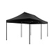 Lizzely Garden & Living Easy up 3x6m zwart luxe zonder zijwanden partytent opvouwbaar Lizzely Garden & Living Easy up 3x6m zwart luxe zonder zijwanden partytent opvouwbaar