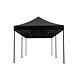 Lizzely Garden & Living Easy up 3x6m zwart luxe zonder zijwanden partytent opvouwbaar Lizzely Garden & Living Easy up 3x6m zwart luxe zonder zijwanden partytent opvouwbaar