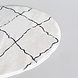 Lizzely Garden & Living Vloerkleed rond moroccan 160cm wit zwart perzisch oosters tapijt Lizzely Garden & Living Vloerkleed rond moroccan 160cm wit zwart perzisch oosters tapijt