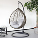 Lizzely Garden & Living Egg hangstoel Roundabout bruin ei stoel Lizzely Garden & Living Egg hangstoel Roundabout bruin ei stoel