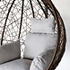 Lizzely Garden & Living Egg hangstoel Roundabout bruin ei stoel Lizzely Garden & Living Egg hangstoel Roundabout bruin ei stoel
