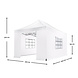 Lizzely Garden & Living Easy up 3x4,5m wit luxe partytent opvouwbaar Lizzely Garden & Living Easy up 3x4,5m wit luxe partytent opvouwbaar