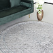 Lizzely Garden & Living Vloerkleed rond vintage 180cm wit dof blauw perzisch oosters tapijt Lizzely Garden & Living Vloerkleed rond vintage 180cm wit dof blauw perzisch oosters tapijt